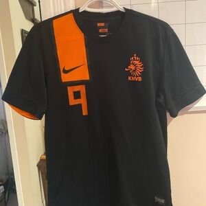 2012-2013 Nike V. Persie #9 Holland Men's Jersey Medium